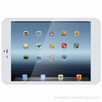 7.85-inch 3G Tablet PC, MTK8389 A7 Quad Core, Android 4.2, 1/8GB, 5.0MP Camera, GPS, Bluetooth, FM